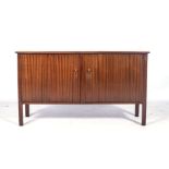 A SAPELE MAHOGANY SIDEBOARD, MANUFACTURED BY D.S. VORSTER, 1960S
