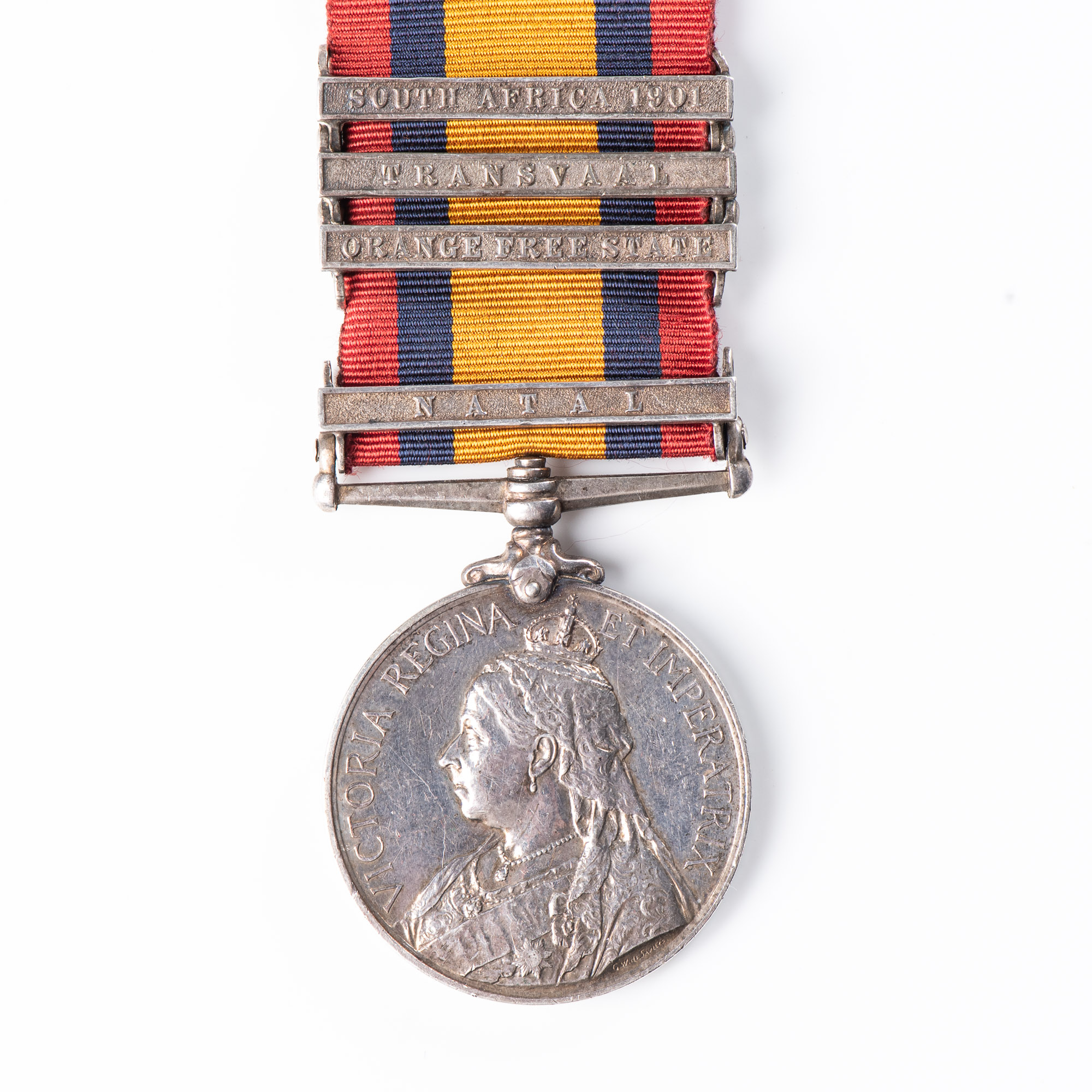 BOER WAR QUEEN'S SOUTH AFRICA MEDAL TO NATAL POLICE