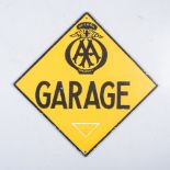 AN AA GARAGE PLAQUE