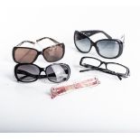 FIVE PAIRS OF DOLCE & GABANNA DIOR GLASSES