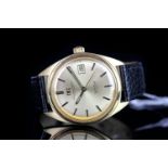 GENTLEMEN'S IWC SCHAFFHAUSEN YACHT CLUB 18ct GOLD AUTOMATIC WRISTWATCH, circular light gold dial