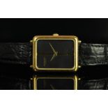 LADIES RAYMOND WEIL WRISTWATCH, rectangular two tone dial in 25mm case, inside is a manually wound