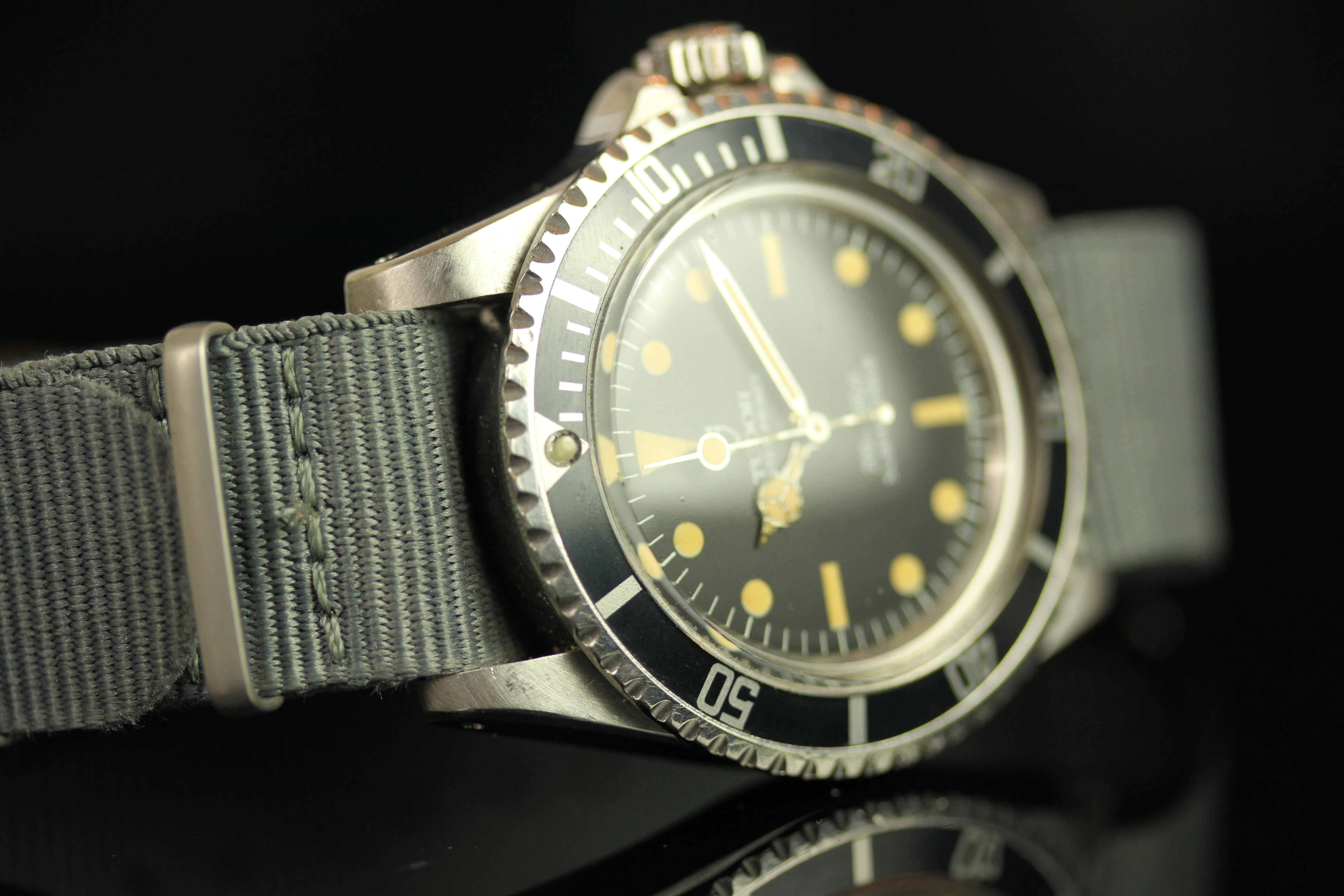 GENTLEMAN'S TUDOR OYSTER PRINCE SUBMARINER ARGENTINE NAVY MILSUB 7928, CUPRO GAURDIA DE INFANTERTA , - Image 2 of 5