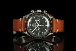 GENTLEMENS OMEGA SPEEDMASTER PROFESSIONAL CHRONOGRAPH WRISTWATCH REF. 145.0022/345.0022, circular