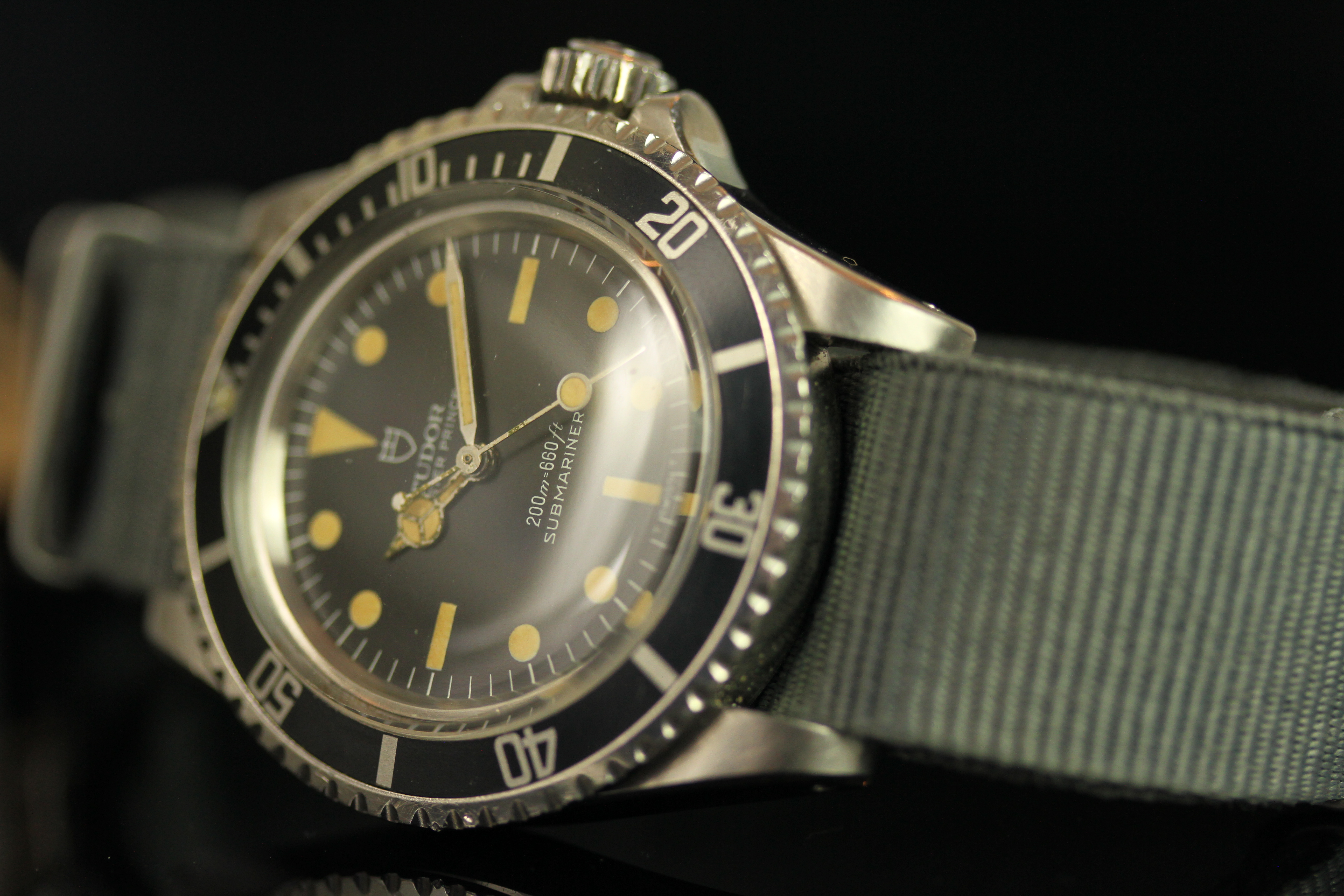 GENTLEMAN'S TUDOR OYSTER PRINCE SUBMARINER ARGENTINE NAVY MILSUB 7928, CUPRO GAURDIA DE INFANTERTA , - Image 3 of 5