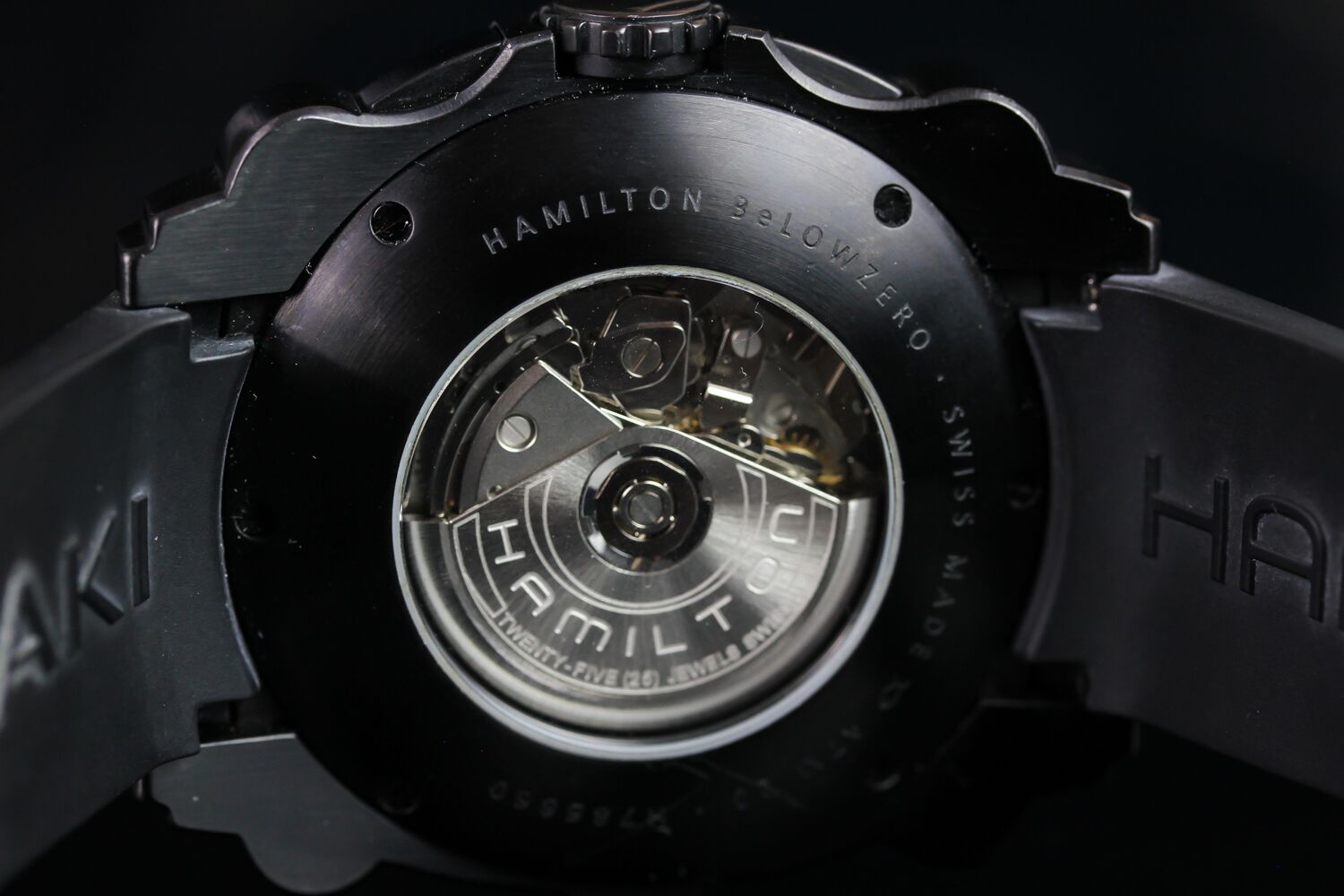 GENTLEMEN'S HAMILTON DAY DATE CHRONOGRAPH H786860, round, black dial with illuminated hands, - Image 4 of 4