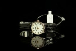 *TO BE SOLD WITHOUT RESERVE* LADIES LONGINES WRISTWATCH, circular white dial with black roman