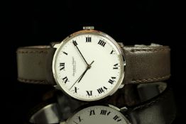 GENTLEMANS IWC 1986312,round, silver dial with black hour and minute hand, silver second hand,