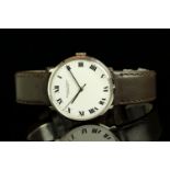 GENTLEMANS IWC 1986312,round, silver dial with black hour and minute hand, silver second hand,