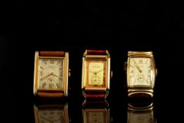 GROUP OF 3 WATCH INCL. ELBON GUREN & SEELAN, guren is gold filled, seeland and elbon are gold