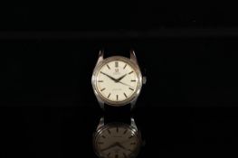 GENTLEMENS OMEGA SEAMASTER AUTOMATIC WRISTWATCH REF. 2975 CIRCA 1958, circular silver dial with a