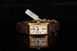 *** TO BE SOLD WITHOUT RESERVE *** GENTLEMENS MAURICE LACROIX WRISTWATCH, rectangular two tone