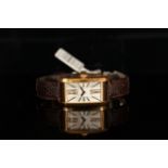 *** TO BE SOLD WITHOUT RESERVE *** GENTLEMENS MAURICE LACROIX WRISTWATCH, rectangular two tone