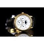 GENTLEMEN'S AUDEMARS PIGUET QUANTIEME PERPETUAL AUTOMATIQUE, 18K YELLOW GOLD, REF. 25657/002BA,