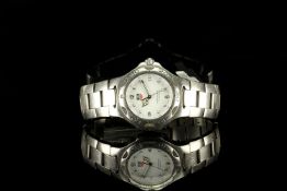 GENTLEMENS TAG HEUER KIRIUM PROFESSIONAL WRISTWATCH REF. WL1110, circular dial with luminous dot