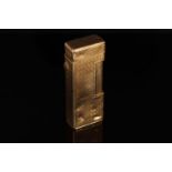 VINTAGE CLASSIC DUNHILL LIGHTER, 14k outer jacket,63x 23mm, total weight 95.56 gms, currently
