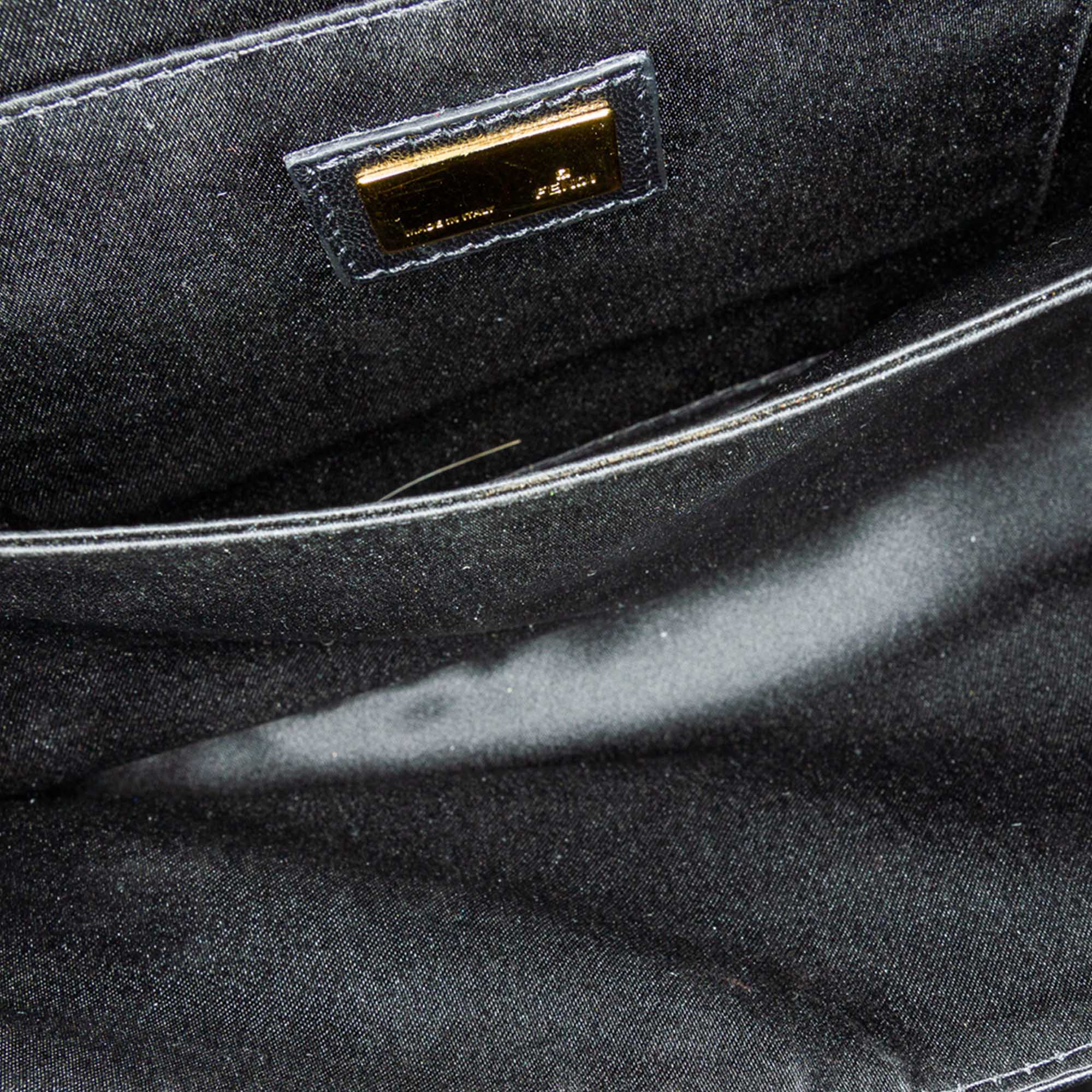 Fendi Leather Clutch Bag - Image 10 of 11
