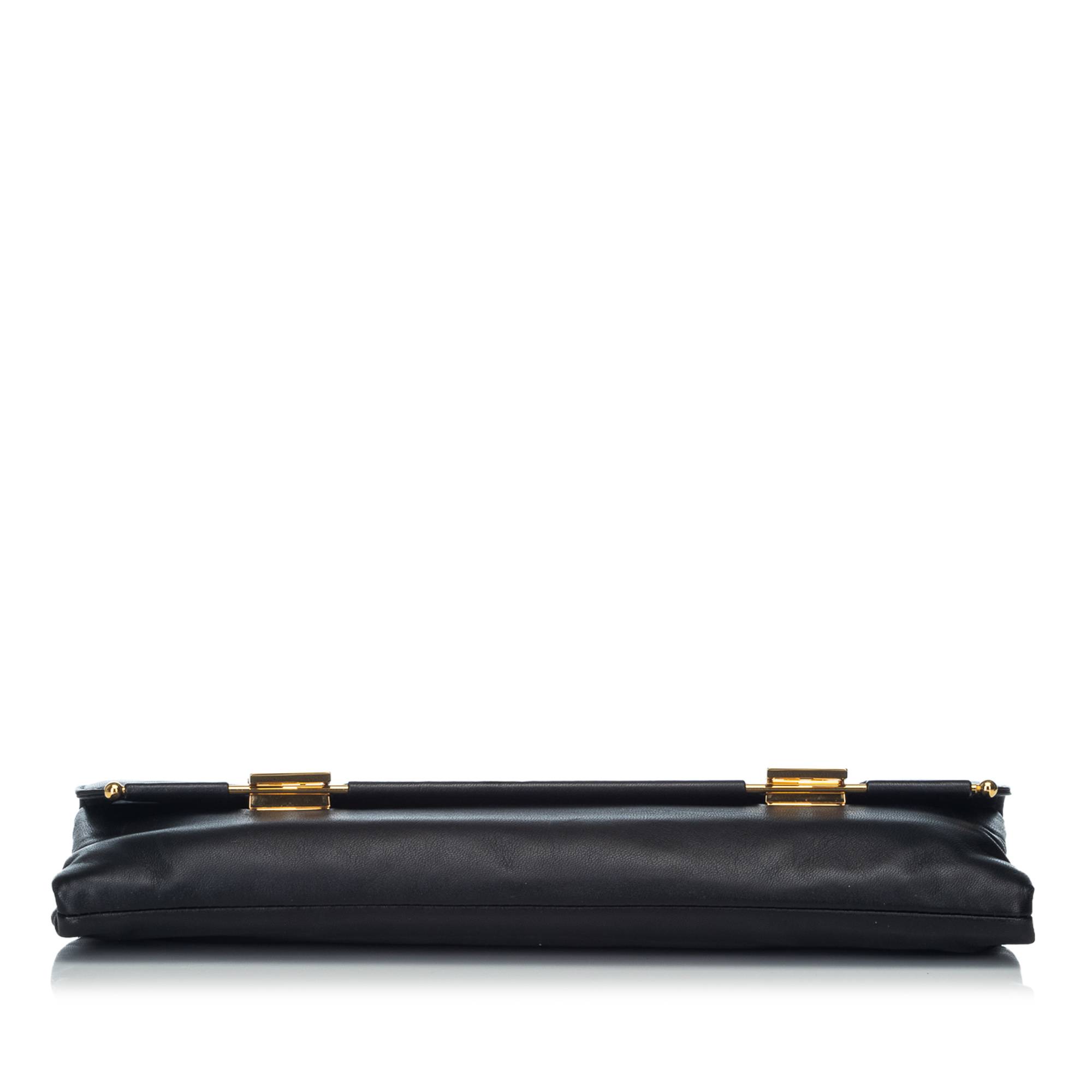 Fendi Leather Clutch Bag - Image 4 of 11