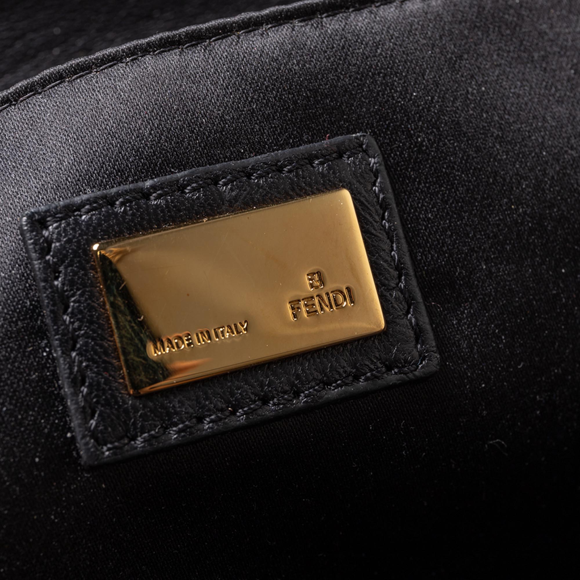 Fendi Leather Clutch Bag - Image 9 of 11