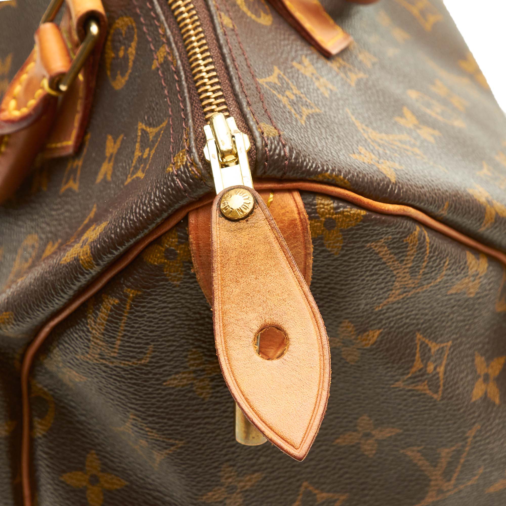 Louis Vuitton Monogram Speedy 30 Bag - Image 8 of 9