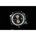 GENTS BREITLING NAVITIMER DDE BR 1152-67, circular black and white dial with hour markers and