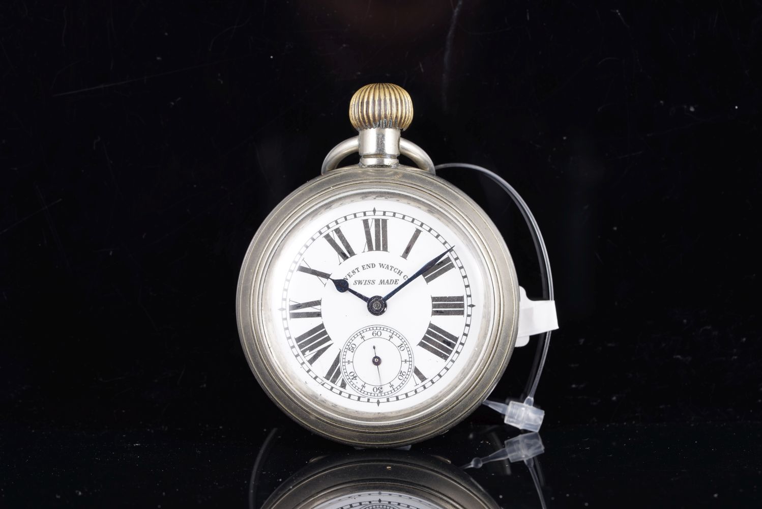 VINTAGE WEST END WATCH CO POCKET WATCH, circular w