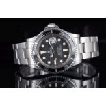 GENTLEMENS ROLEX OYSTER PERPETUAL DATE SUBMARINER WRISTWATCH REF. 1680 CIRCA 1975, circular matt