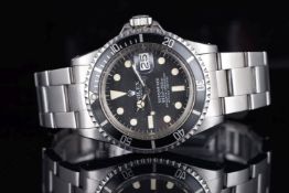 GENTLEMENS ROLEX OYSTER PERPETUAL DATE SUBMARINER WRISTWATCH REF. 1680 CIRCA 1975, circular matt