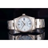 GENTLEMENS ROLEX OYSTER PERPETUAL DATE 18CT ROSE GOLD WRISTWATCH REF. 1503 CIRCA 1973, circular