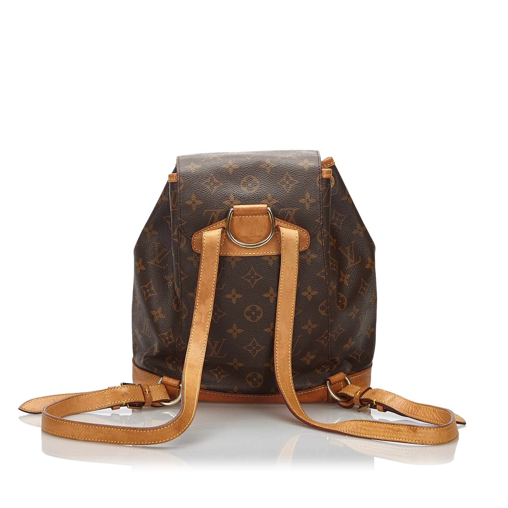 Louis Vuitton Monogram Montsouris MM Backpack, the Montsouris MM features a monogram canvas body, - Image 3 of 10