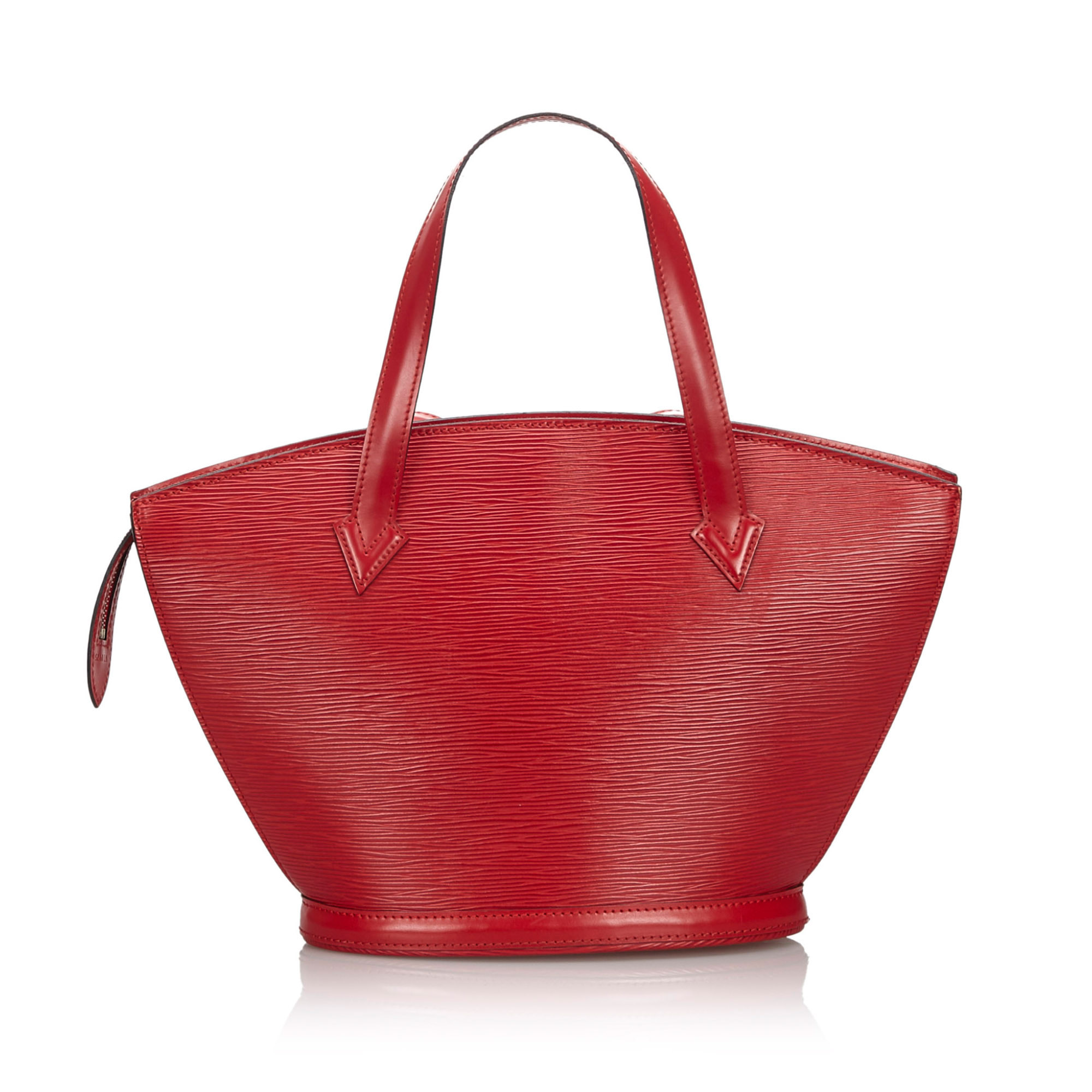 Louis Vuitton Epi Saint Jacques PM Short Strap Handbag, the Saint Jacques features an epi leather - Image 3 of 9