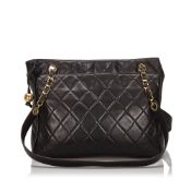 Chanel Matelasse Lambskin Shoulder Bag, this shoulder bag features a quilted lambskin leather