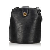 Louis Vuitton Epi Cluny Shoulder Bag, the Cluny features an epi leather body, adjustable shoulder