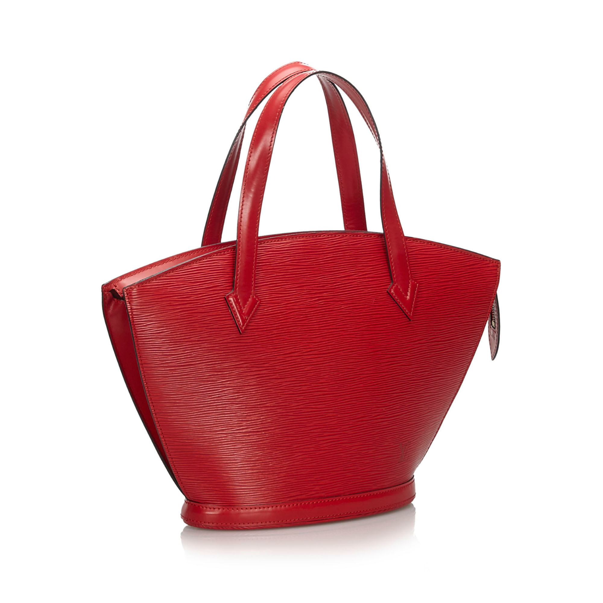 Louis Vuitton Epi Saint Jacques PM Short Strap Handbag, the Saint Jacques features an epi leather - Image 2 of 9