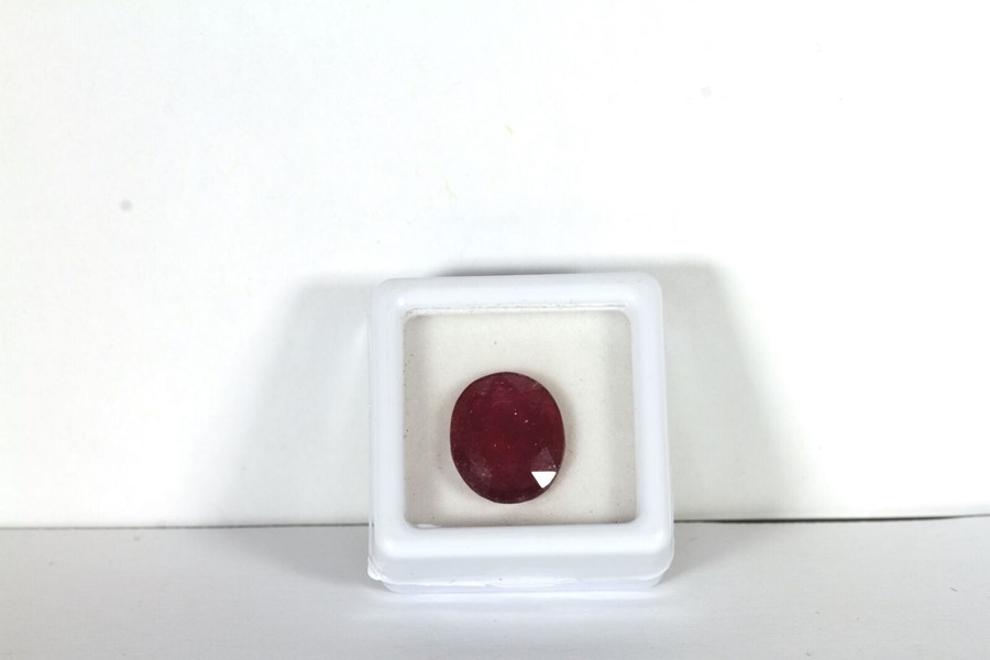 An Oval Cut Loose Ruby, approximately 8.80ct.