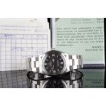 GENTLEMENS ROLEX OYSTER PERPETUAL EXPLORER WRISTWATCH REF. 1016 W/ SERVICE PAPERWORK, circular