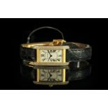 LADIES 18K DIAMOND SET CARTIER AMERICAINE MODEL 1710,