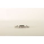 3 Quarter Diamond Eternity Ring, set with round brilliant cut diamonds totalling approximately 0.