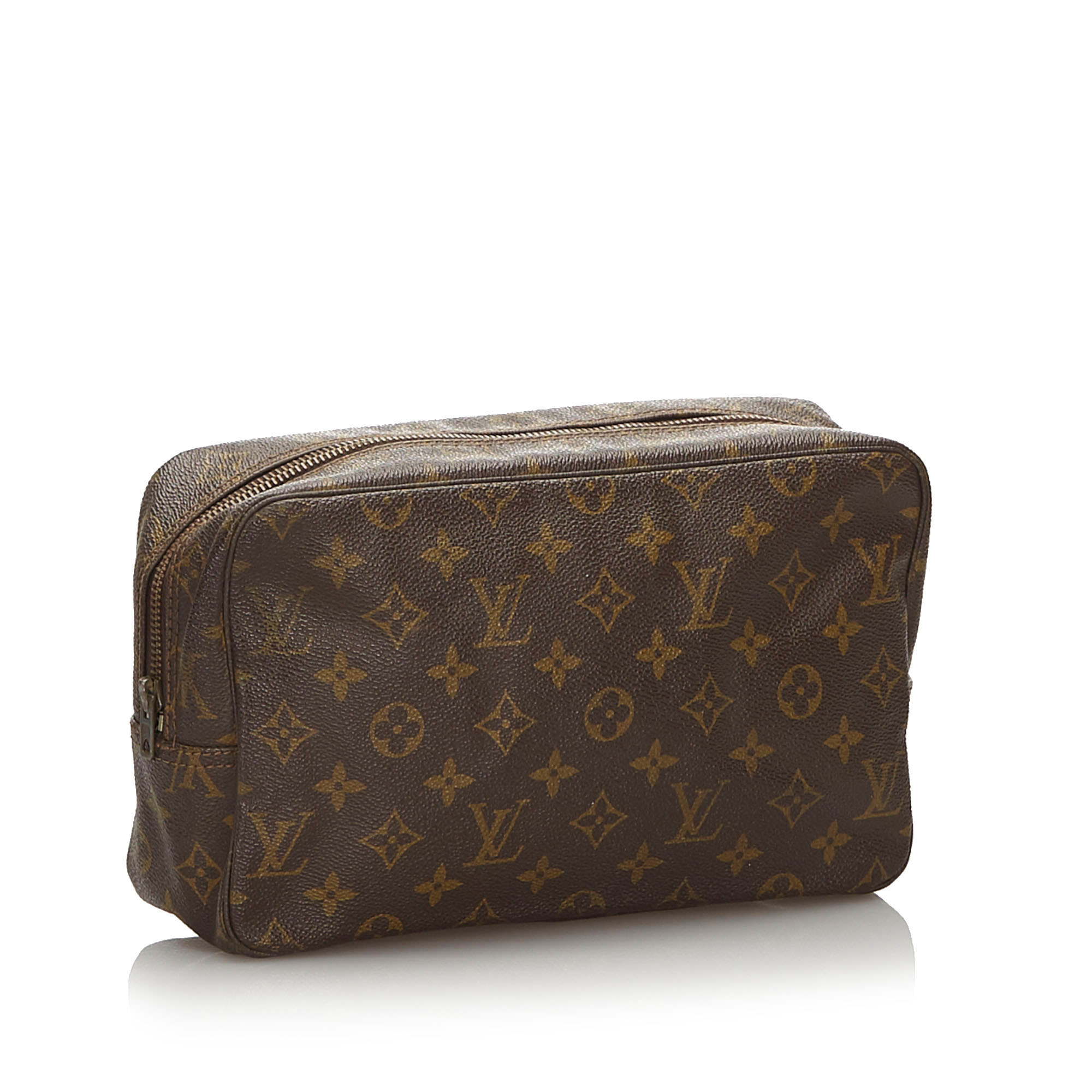 Louis Vuitton Monogram Trousse Toilette 28 Bag, the Trousse Toilette 28 features a monogram canvas - Image 2 of 9