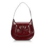 Cartier Happy Birthday Shoulder Bag, this shoulder bag features a patent leather body, a flat