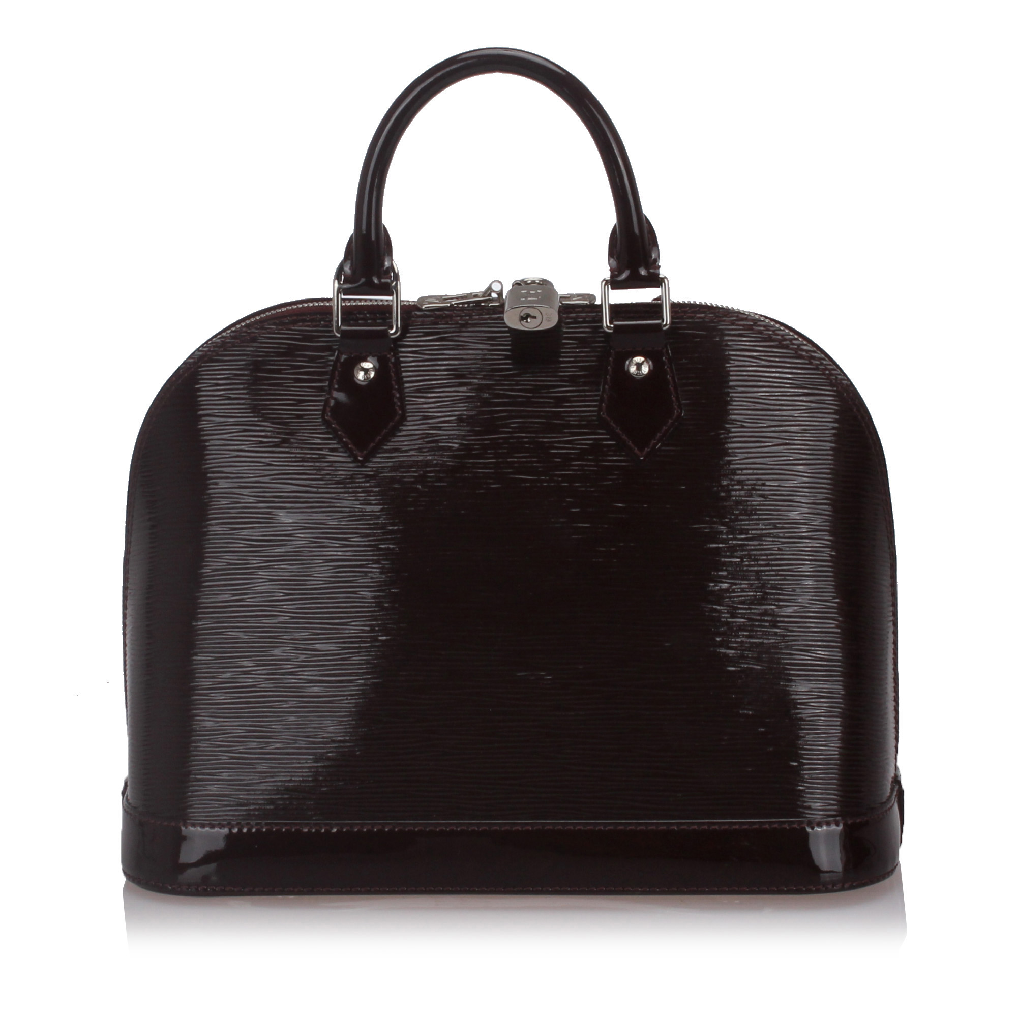 Louis Vuitton Electric Epi Alma PM Bag, The Alma PM features an electric epi leather body, a - Image 3 of 9