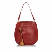 Chloe Leather Eden Tote Bag, the Eden tote bag features a leather body with a tassel detail, flat