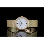 LADIES VACHERON CONSTANTIN PATRIMONY CLASSIQUE REF 25162, ciruclar white textured dial with gold