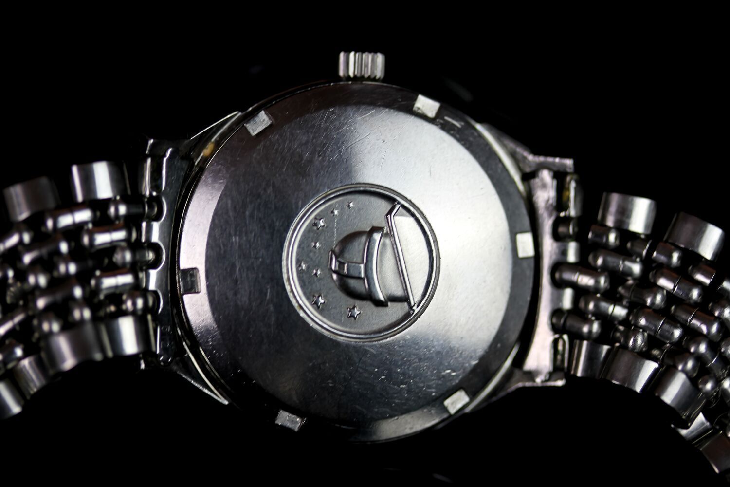 GENTLEMENS OMEGA AUTOMATIC CHRONOMETER CONSTELLATION WRISTWATCH REF. 167.005, circular silver dial - Image 3 of 3