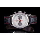 GENTLEMENS TAG HEUER CARRERA JACK HEUER LTD EDITION AUTOMATIC CHRONOGRAPH WRISTWATCH, circular