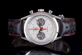 GENTLEMENS TAG HEUER CARRERA JACK HEUER LTD EDITION AUTOMATIC CHRONOGRAPH WRISTWATCH, circular