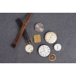 GROUP OF LONGINES DIAMOND DIALS HANDS SPARE PARTS, 7 Longines dials including diamond set dial, 3