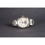 GENTLEMENS TAG HEUER GRAND CARRERA CALIBRE 9 AUTOMATIC WRISTWATCH, circular silver dial with applied