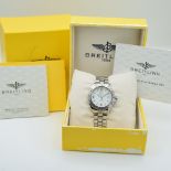 GENTLEMAN'S 1995 BREITLING AEROMARINE SHARK, REF. A17605, BREITLING CAL. 17, W/ BOX & PAPERWORK,