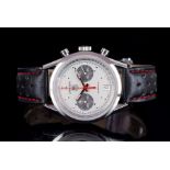 GENTLEMENS TAG HEUER CARRERA JACK HEUER LTD EDITION AUTOMATIC CHRONOGRAPH WRISTWATCH, circular